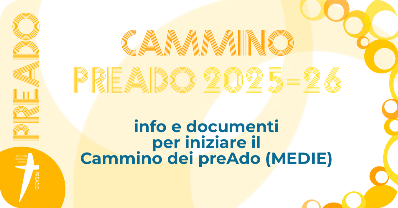 Cammino preAdolescenti 2025-2026