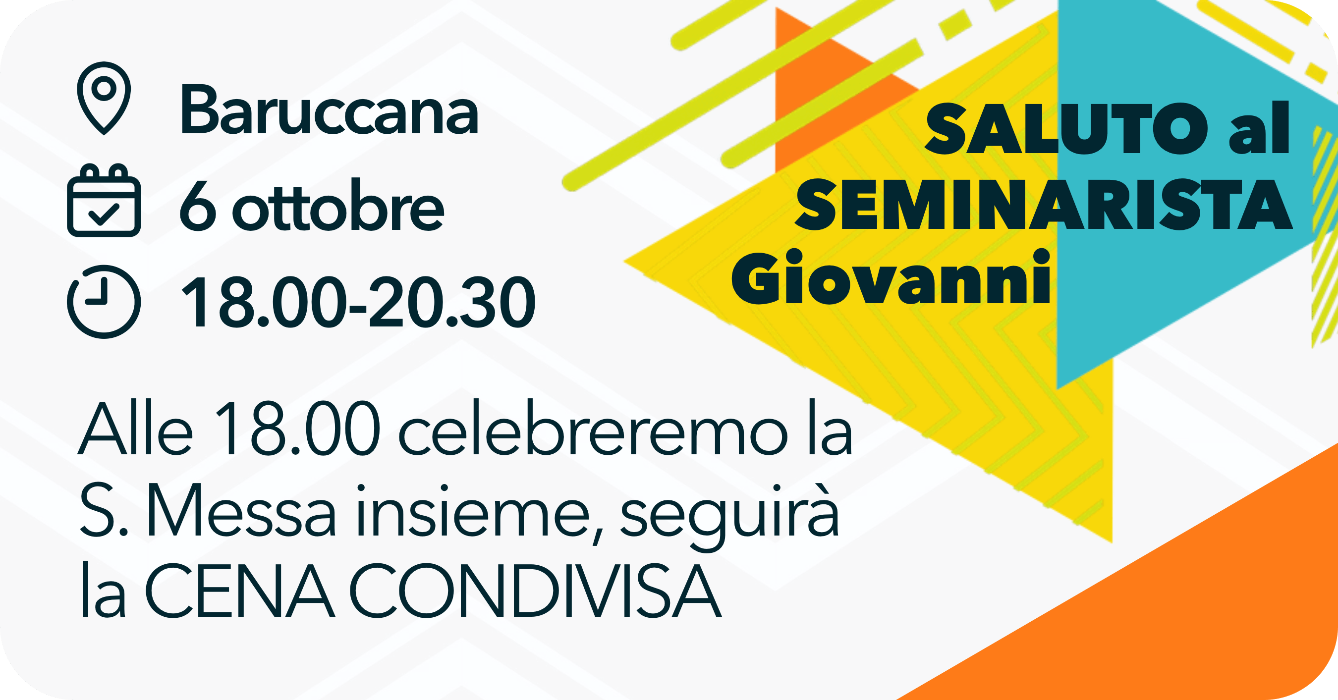 Saluto a Giovanni