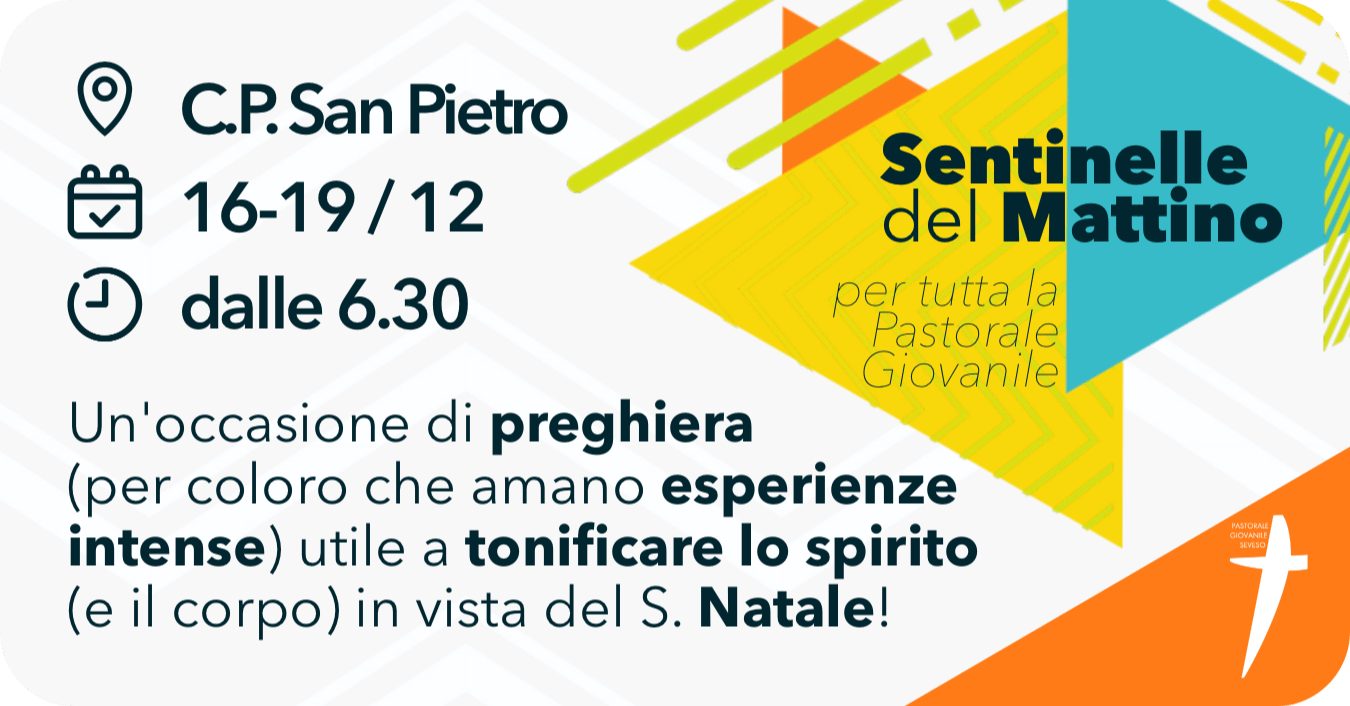 Sentinelle del Mattino: Avvento 2024